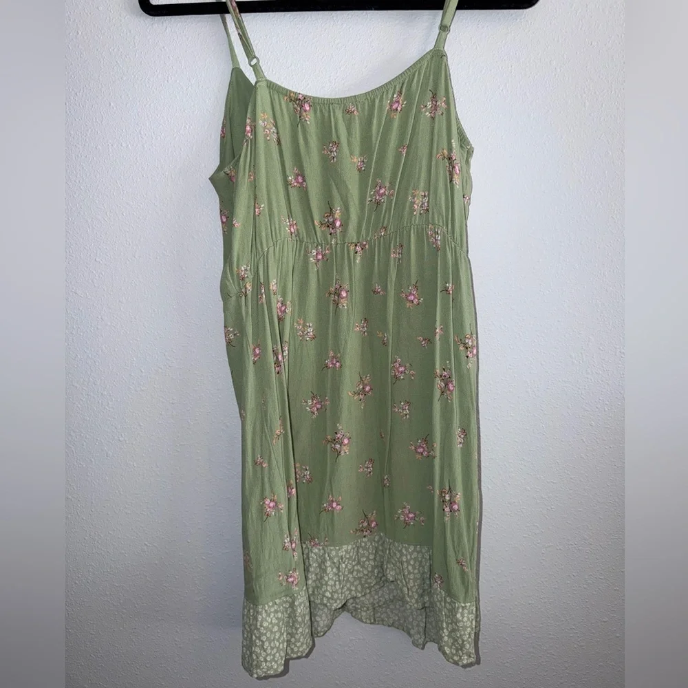 Lily Rose Mint Floral Mini Dress - Picture 3 of 6